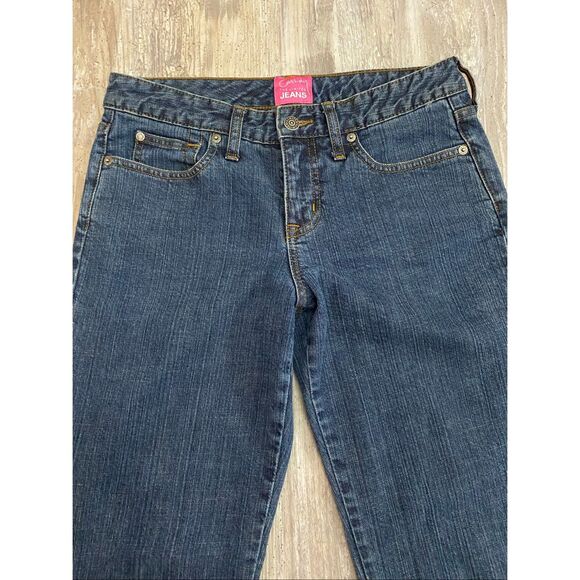 The Limited Cassidy Bootcut Jeans Vintage Mid Rise Rhinestone Women’s Sz 4 - Picture 2 of 8